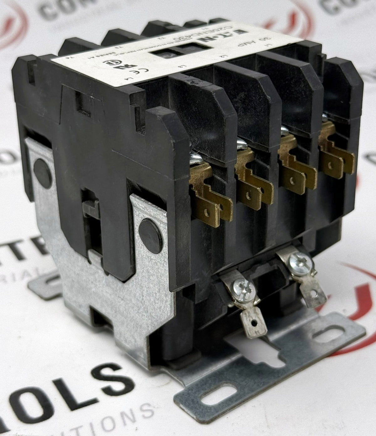 Eaton C25END430 4-Pole 30A Definite Purpose Contactor 120VAC Coil3