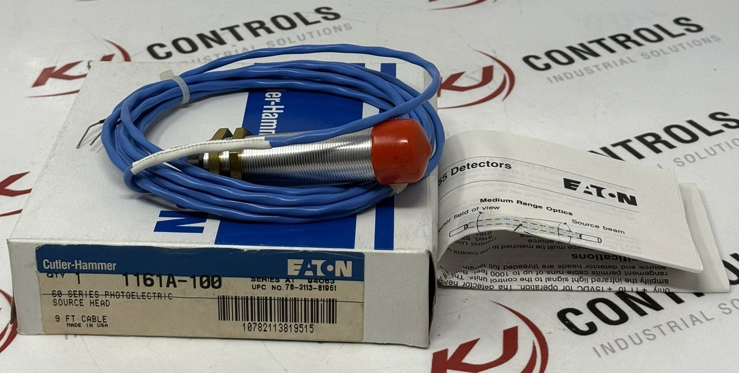 Eaton Cutler-Hammer 1161A-100 Photoelectric Source Head 104ft1