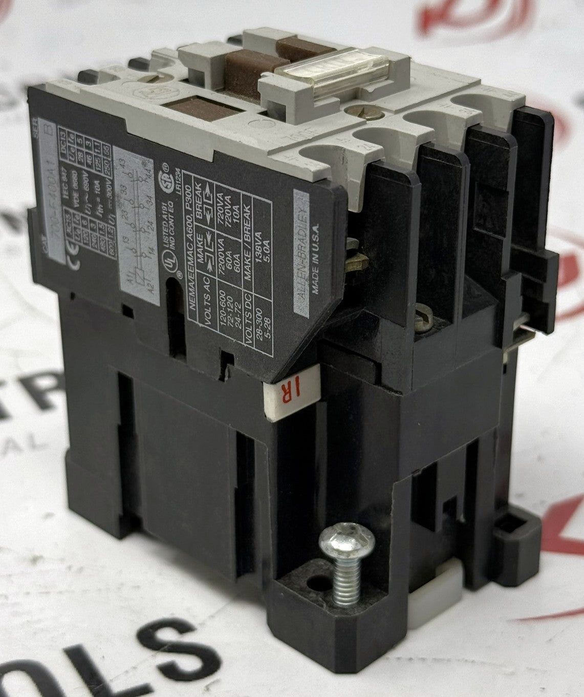 Allen-Bradley 700-F400A1 10A Control Relay 120VAC Coil2