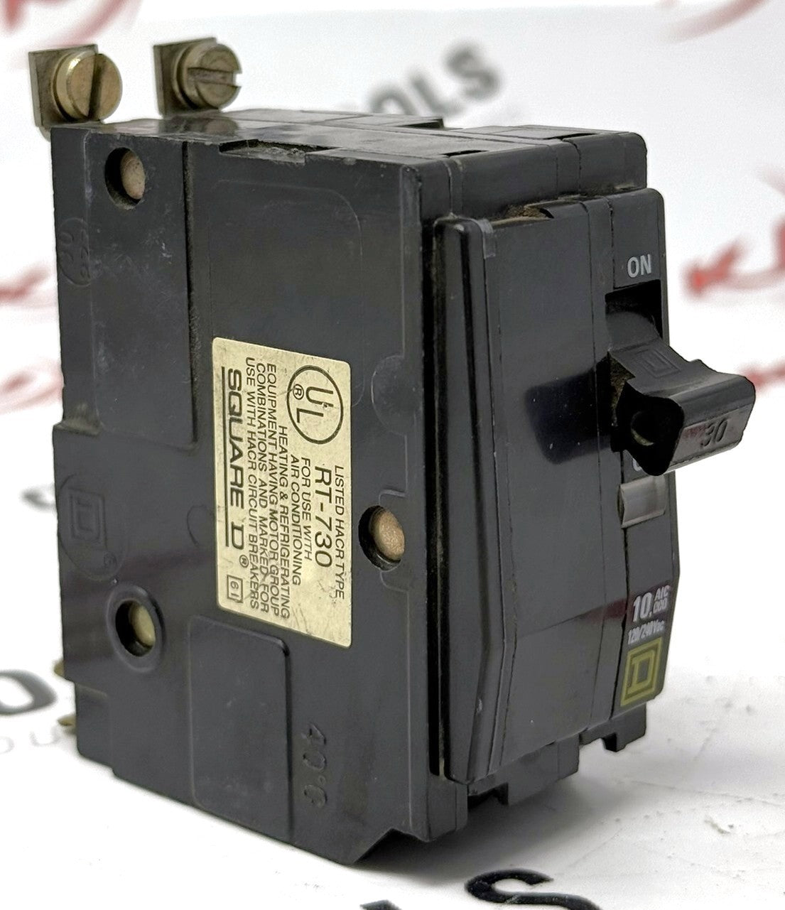 Square D QOB230 2-Pole 30A 120/240VAC Bolt-On Circuit Breaker1