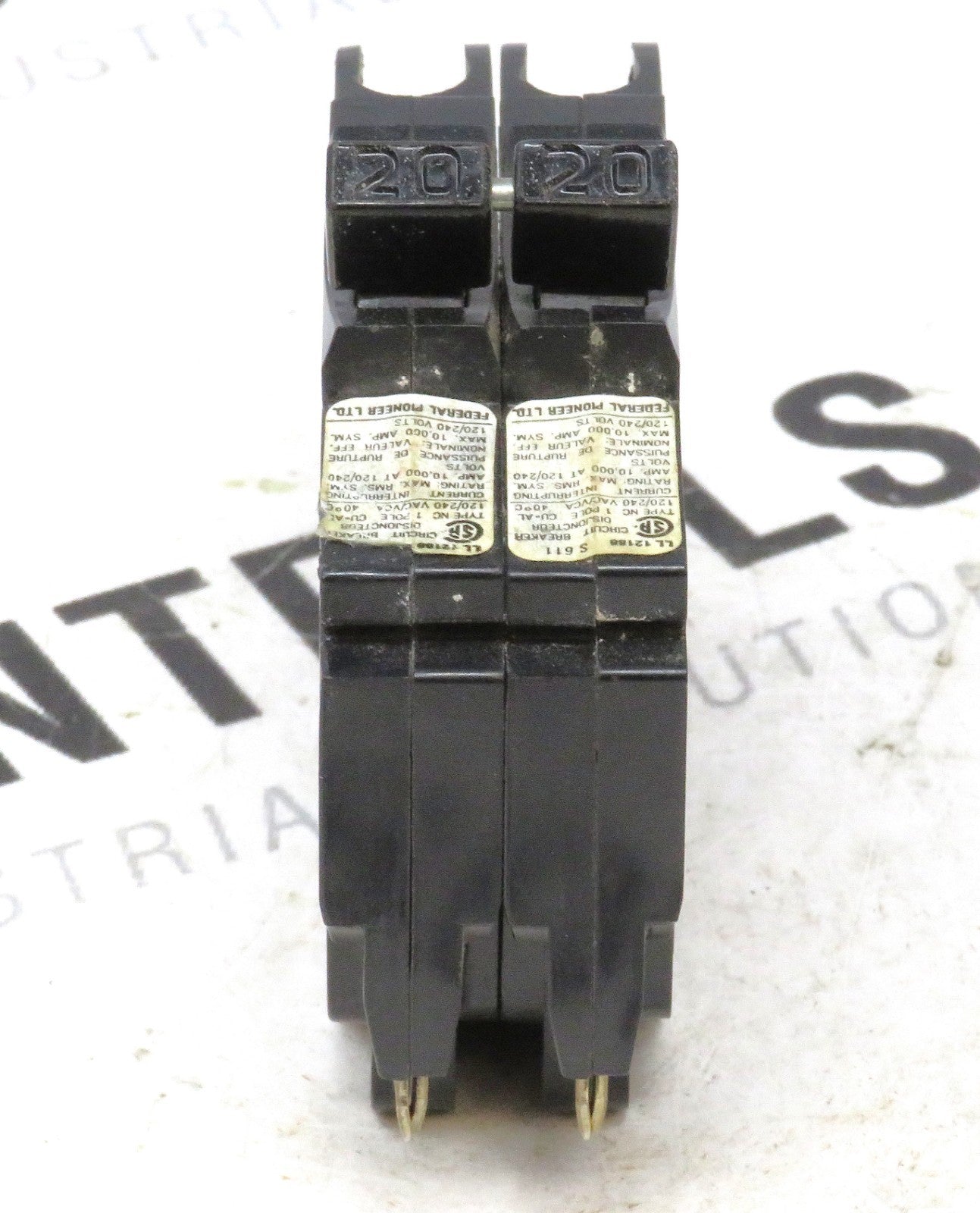 Schneider Electric Federal Pioneer NC220 2-Pole 20A Circuit Breaker 120/240V NC2
