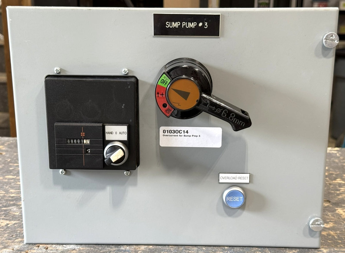 Moeller MOM/22/ZM/Z00-6 Combination Motor Controller MCC Bucket 3.5HP 480V0