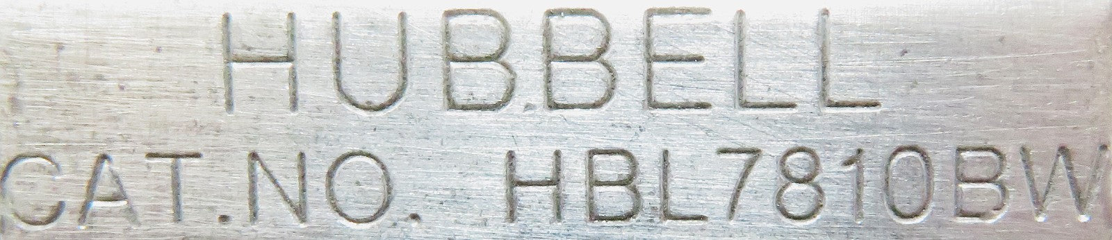 Hubbell HBL7810BW 30A 600VAC 3-Pole Manual Motor Control Switch3