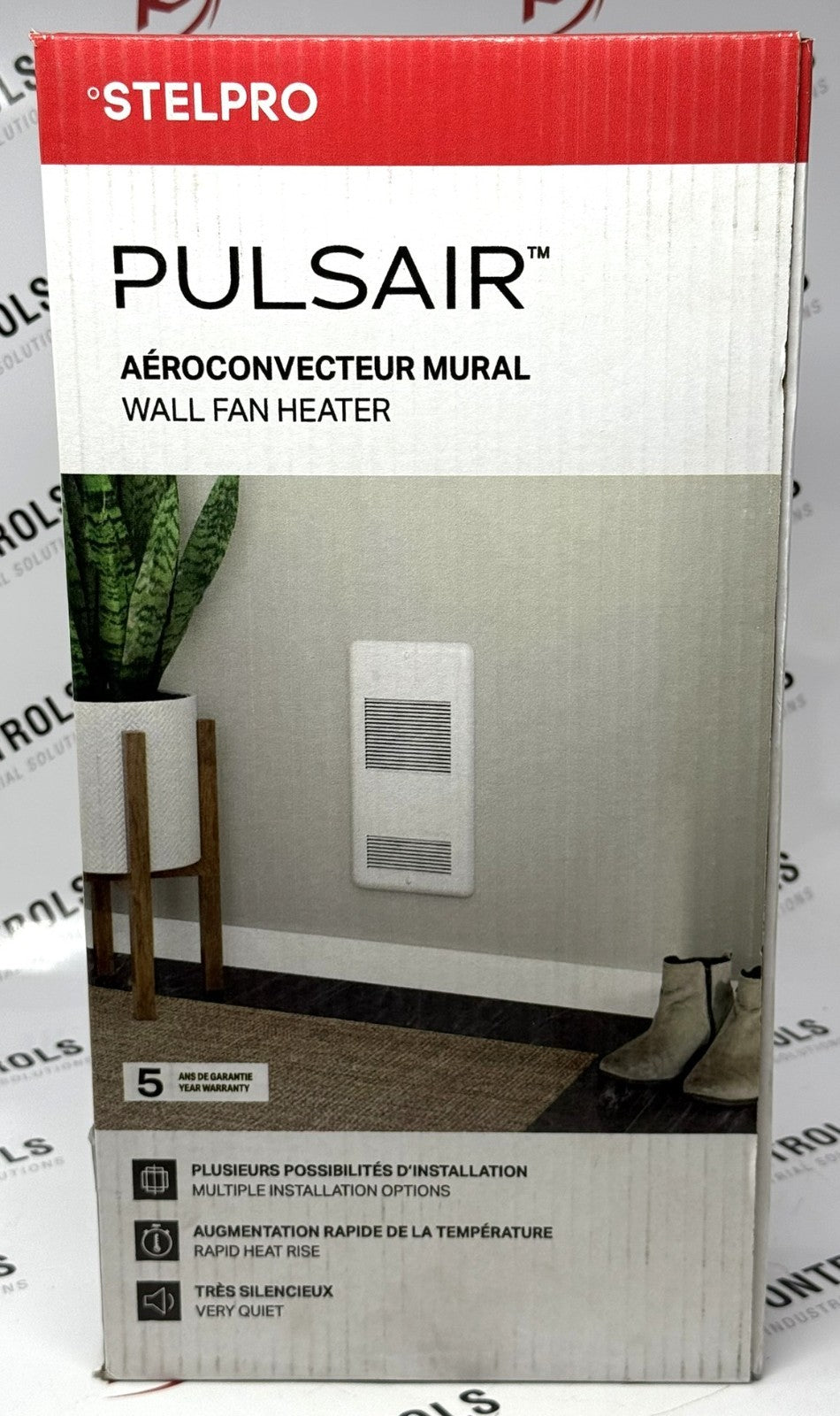 STELPRO RWF1502W Pulsair White Wall Fan Heater 240V 1500W2