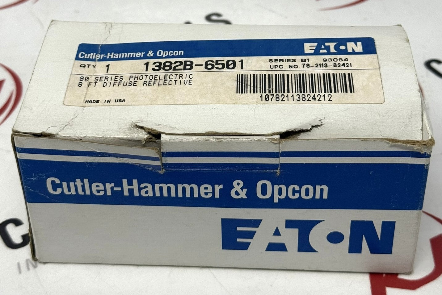 Eaton Cutler-Hammer Opcon 1382B-6501 Photoelectric Sensor Head0