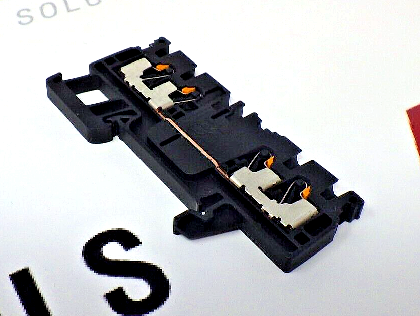 Weidmüller A4C 2.5 Black Terminal Block, 24A, 800V, 2.5mm², A-Series (Lot of 18)