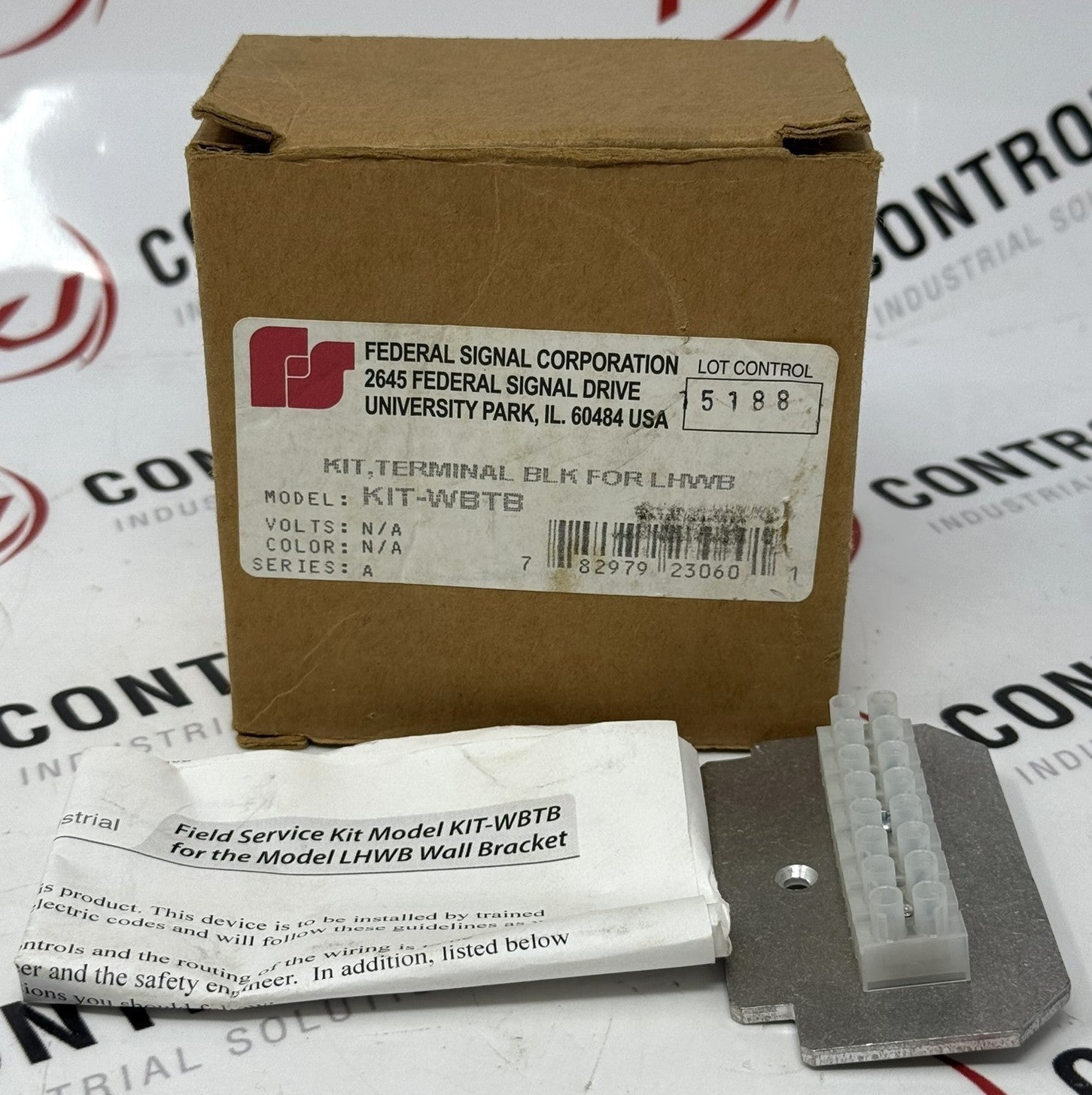 Federal Signal KIT-WBTB Terminal Block Connector Kit1