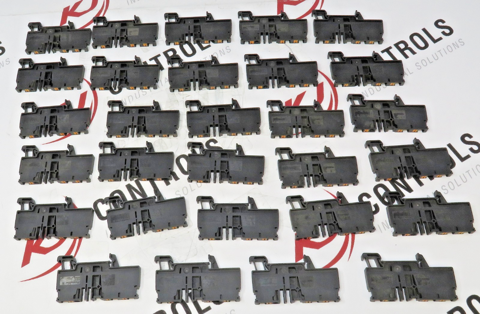 Weidmüller A3C 4 BK Feed-Through Terminal PUSH-IN 4 mm² 800V 32A Black Lot of 290