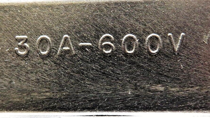 Eaton Bussmann H60030-3CR 30A 600V 3-Pole Class H Fuse Block