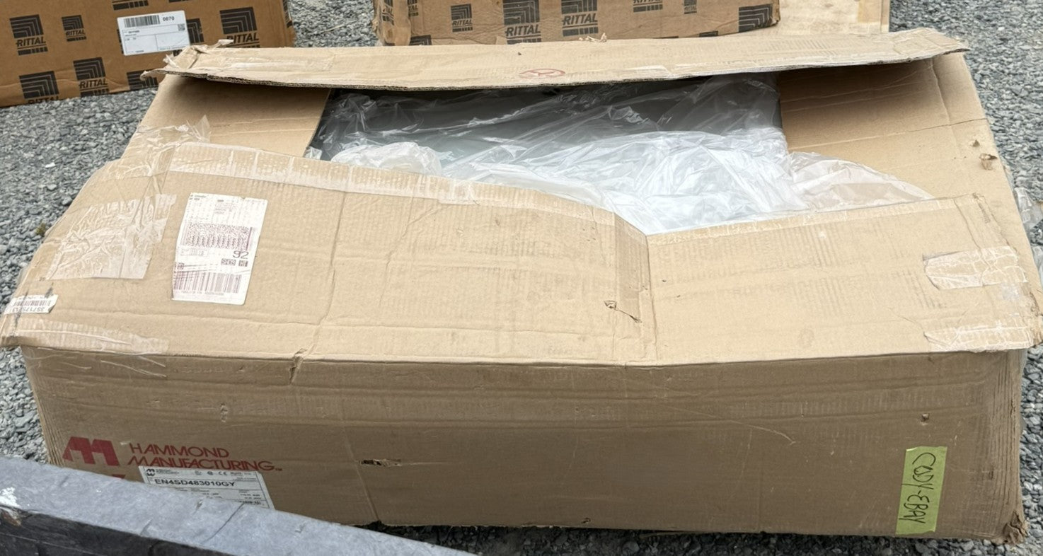 Hammond EN4SD483010GY Steel Enclosure 48x30x10 NEMA 44