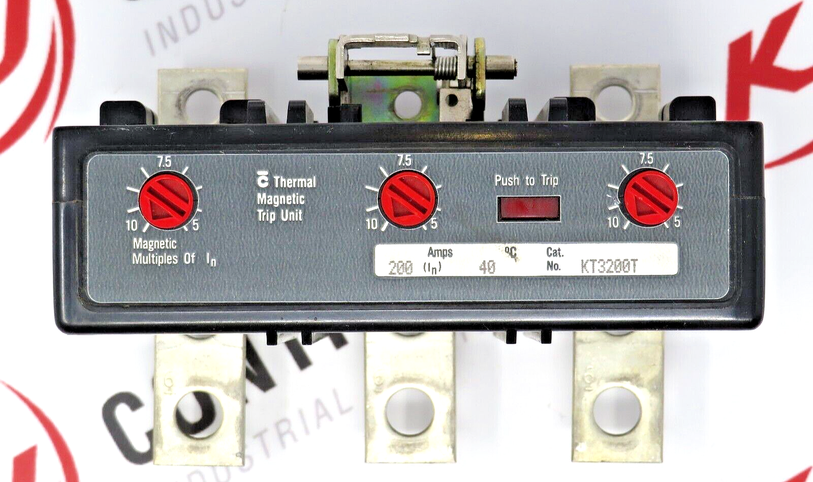 Westinghouse KT3200T 200A Thermal Magnetic Circuit Breaker Accessory Trip Unit