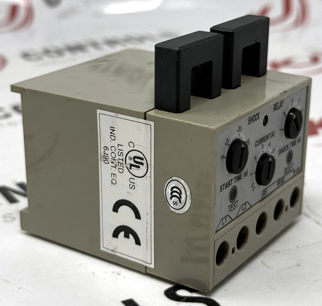 Tsubaki Emerson TSBSS05 Shock Relay 0.5-6.5A 90-250VAC1