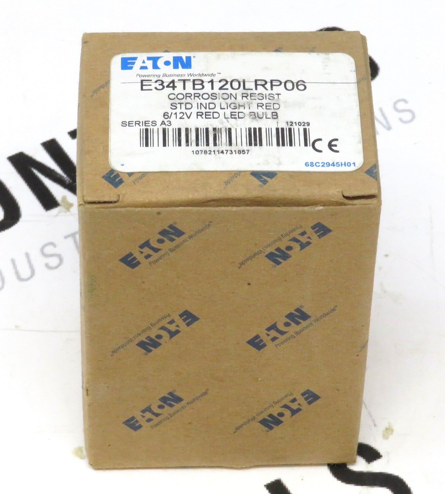 Eaton E34TB120LRP06 Red Indicator Light 120VAC Corrosion Resistant3