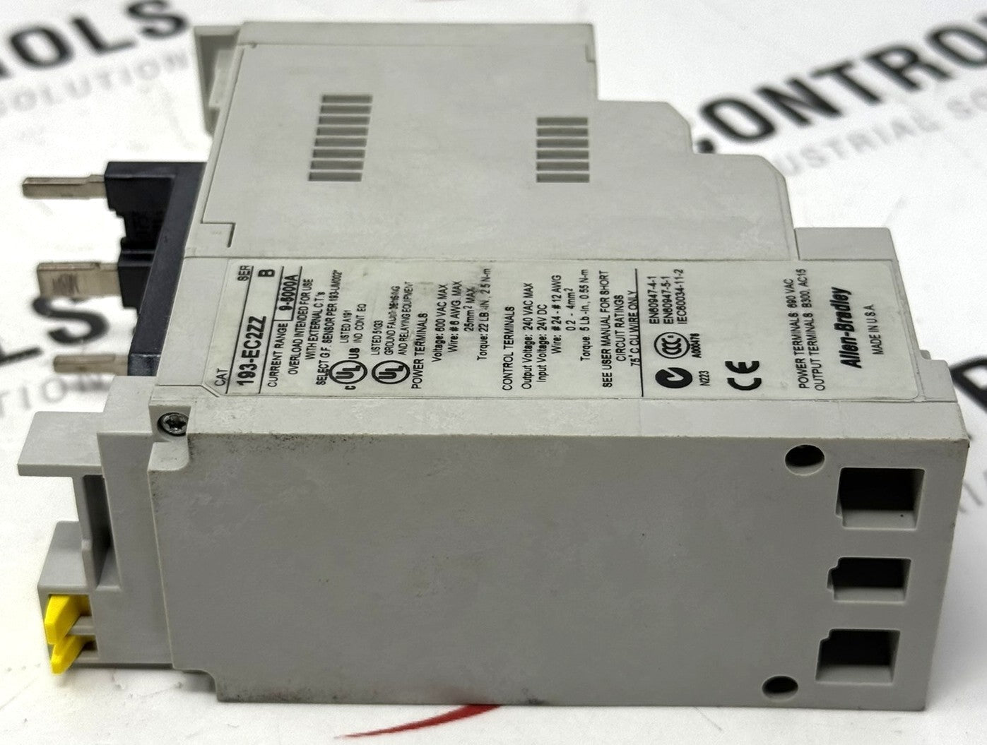Allen-Bradley 193-EC2ZZ E3 Plus Overload Relay 9-5000A4