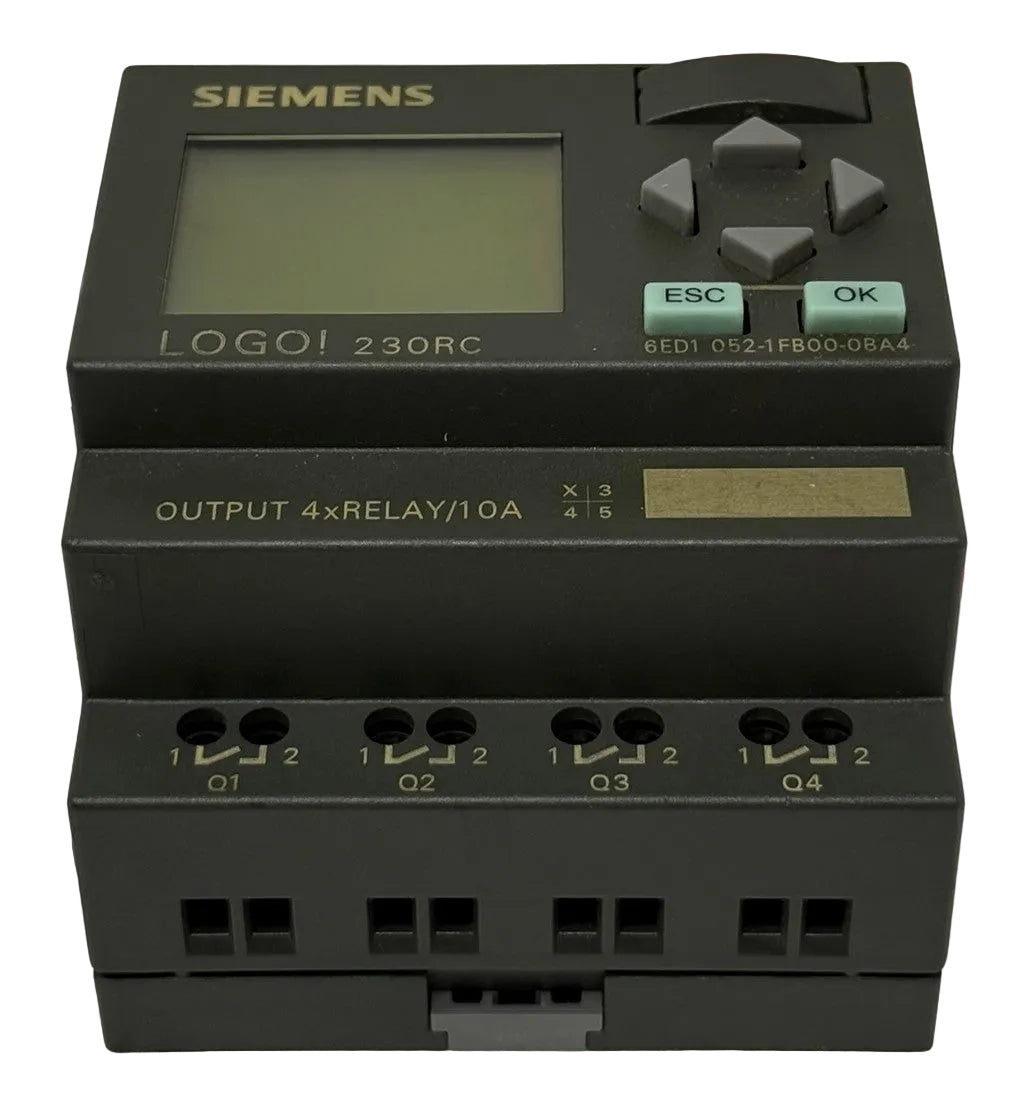 Siemens LOGO! 230RC 6ED1052-1FB00-0BA4 Logic Module Relay0