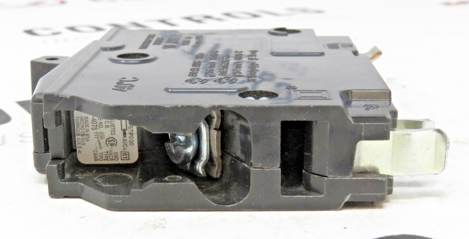 Schneider Electric Square D QO120 Miniature Circuit Breaker 1P 20A 120/240VAC3