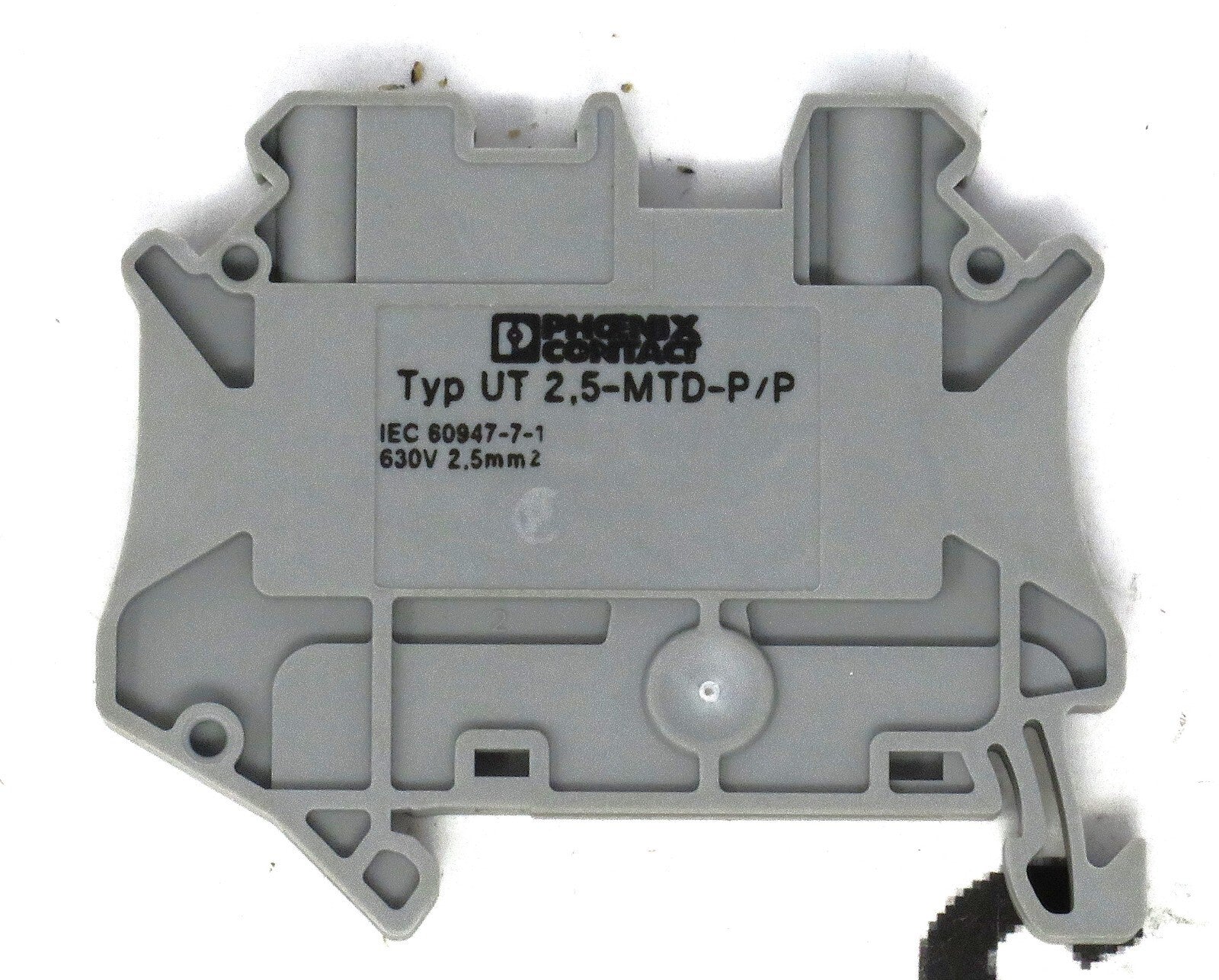 Phoenix Contact UT 2.5-MTD-P/P Terminal Block 630V 24A DIN Screw (Lot of10)1