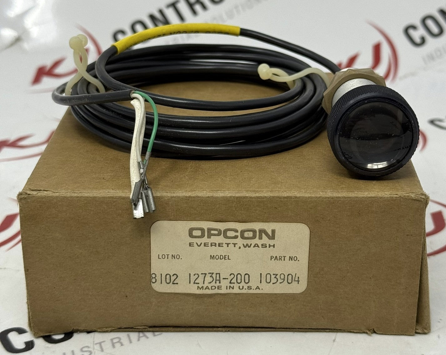Opcon 1273A-200 70 Series Photoelectric Thru Beam Detector 9ft1