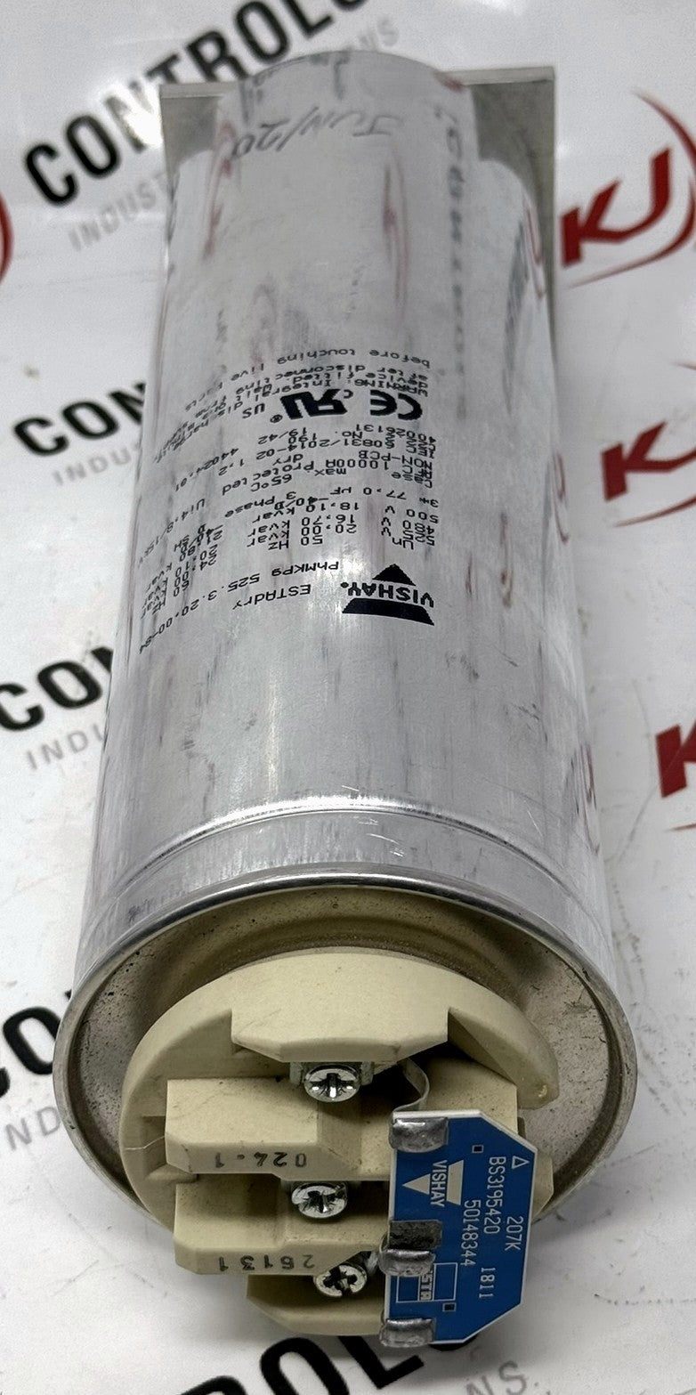 Vishay 525.3.20,00-84 Power Factor Correction Capacitor 20kVAR 525V3