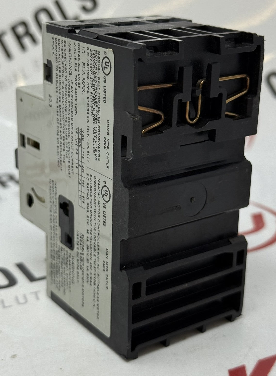 Allen-Bradley 140M-C2E-C10 Motor Protection Circuit Breaker 6.3–10A1