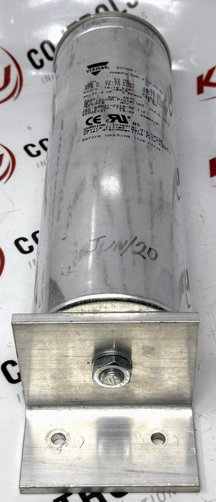 Vishay 525.3.20,00-84 Power Factor Correction Capacitor 20kVAR 525V1