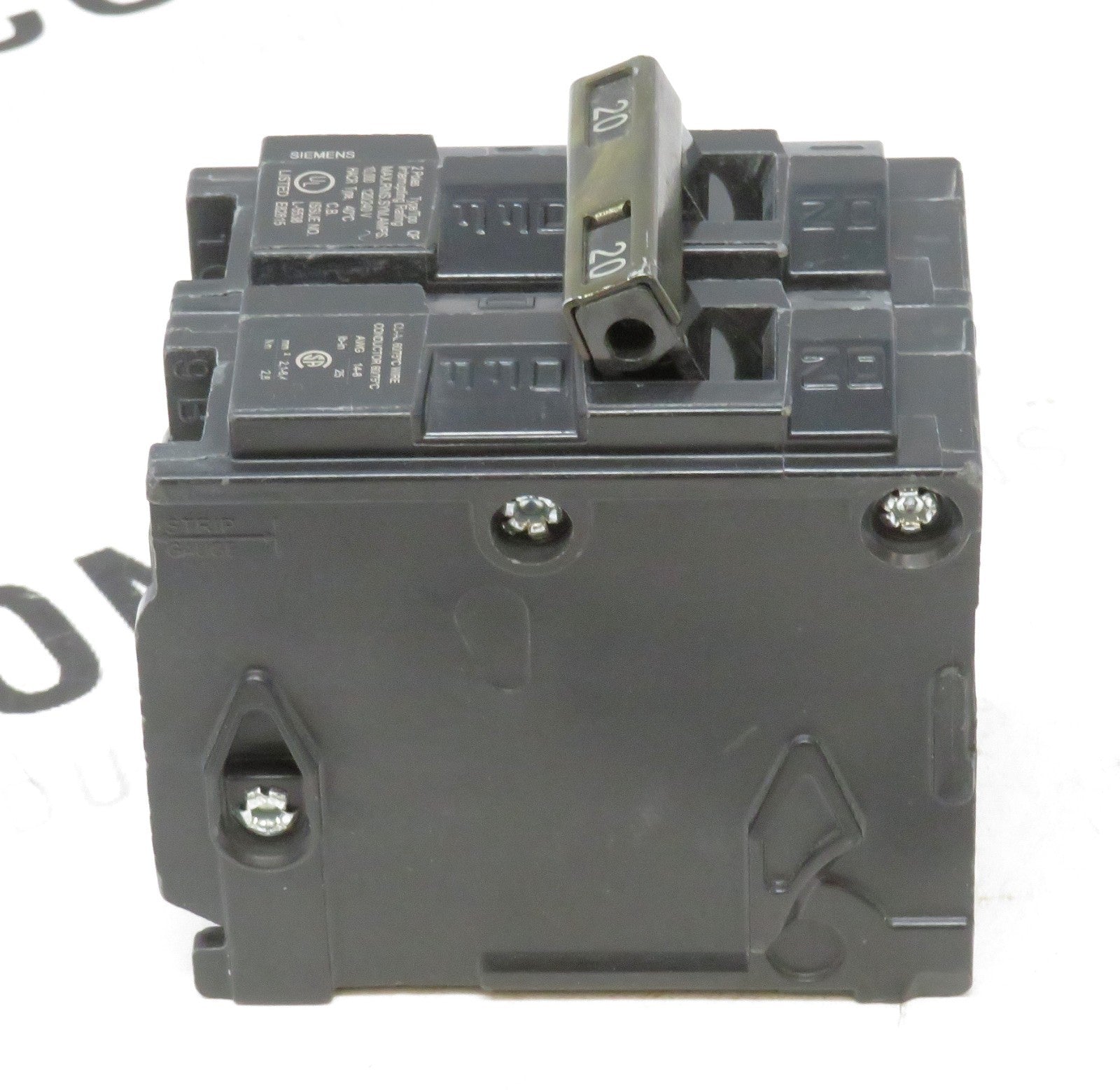 Siemens Q220 Circuit Breaker 20A 2-Pole 120/240V Type QP 10kAIC1
