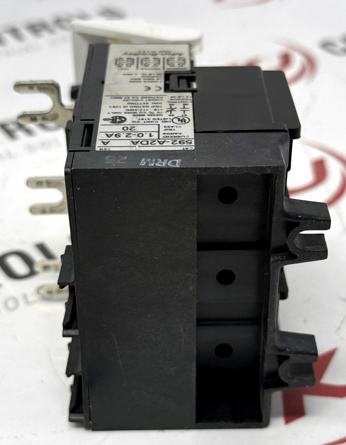 Allen-Bradley 592-A2DA SMP-1 Overload Relay 1-2.9A3