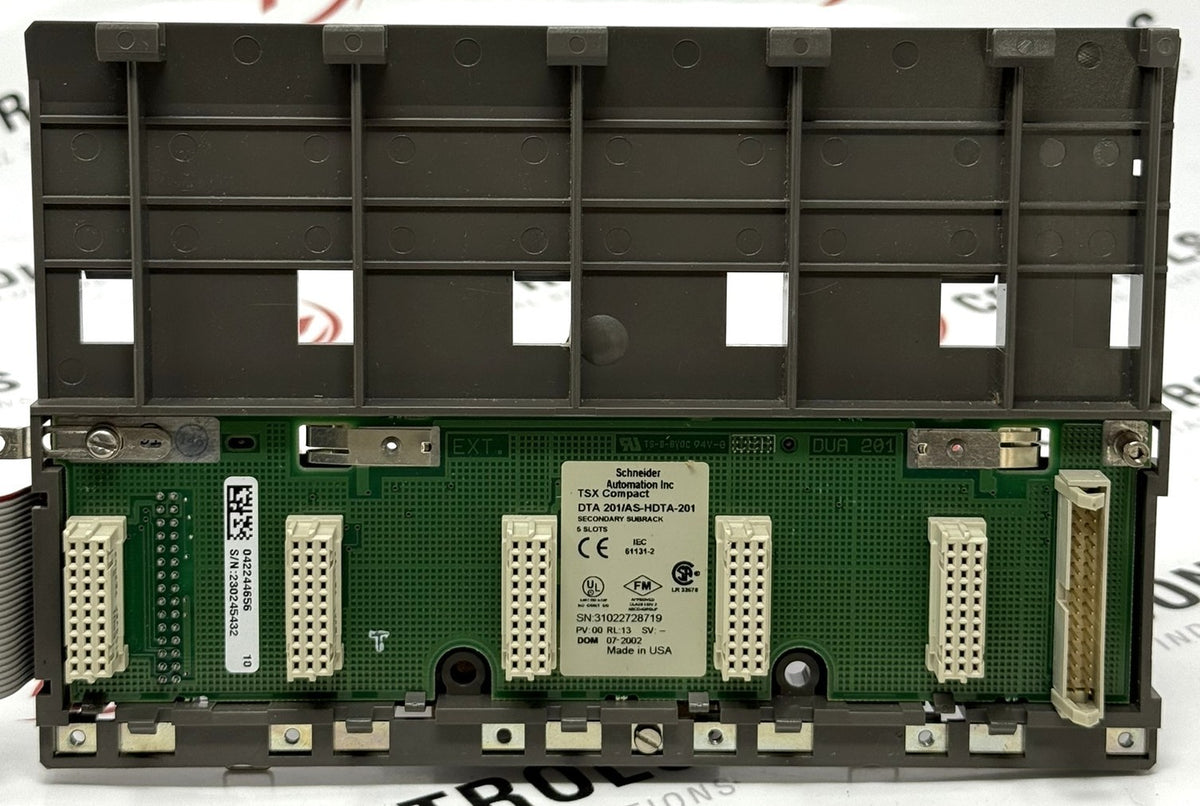 Schneider Automation AS-HDTA-201 Modicon Compact 5-Slot Secondary PLC Backplane0