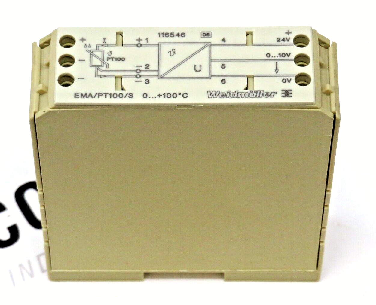 Weidmüller EMA/PT100/3 116546 Temperature Transducer