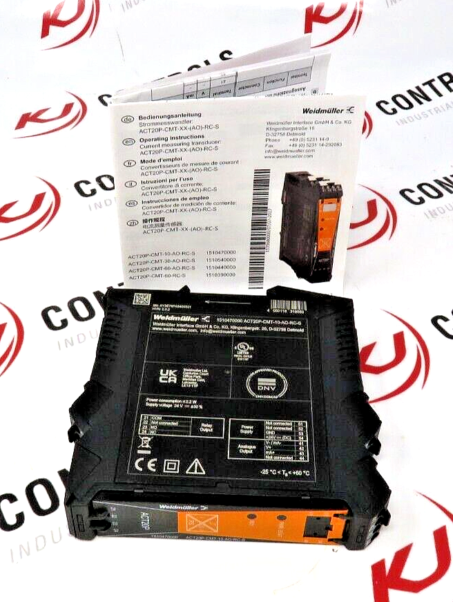 Weidmüller ACT20P-CMT-10-AO-RC-S Current Measuring Transducer