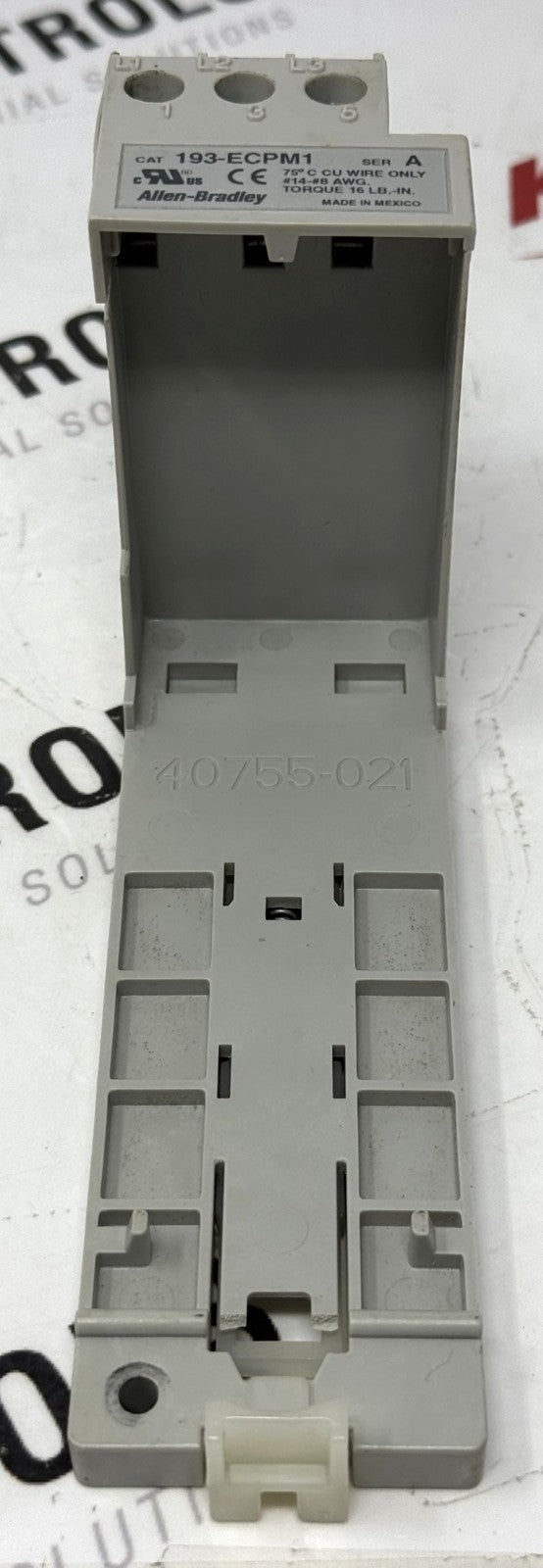 Allen-Bradley 193-ECPM1 E3 Plus Panel/DIN Rail Adapter0
