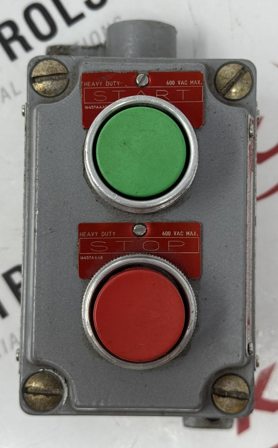 Killark XCS-OB4 Hazardous Location Start Stop Pushbutton Station2