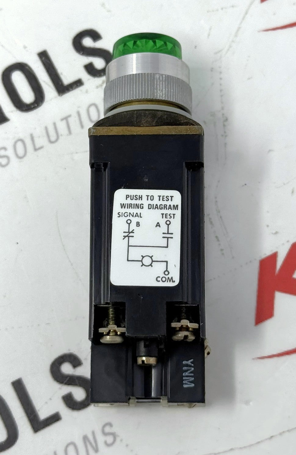 Allen-Bradley 800MR-PT16K 22.5mm Push-to-Test Green Pilot Light3