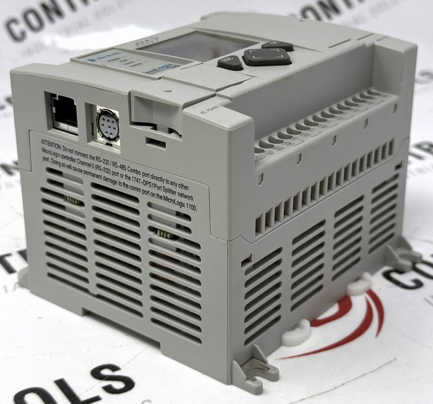 Allen-Bradley 1763-L16BWA MicroLogix 1100 PLC Controller2