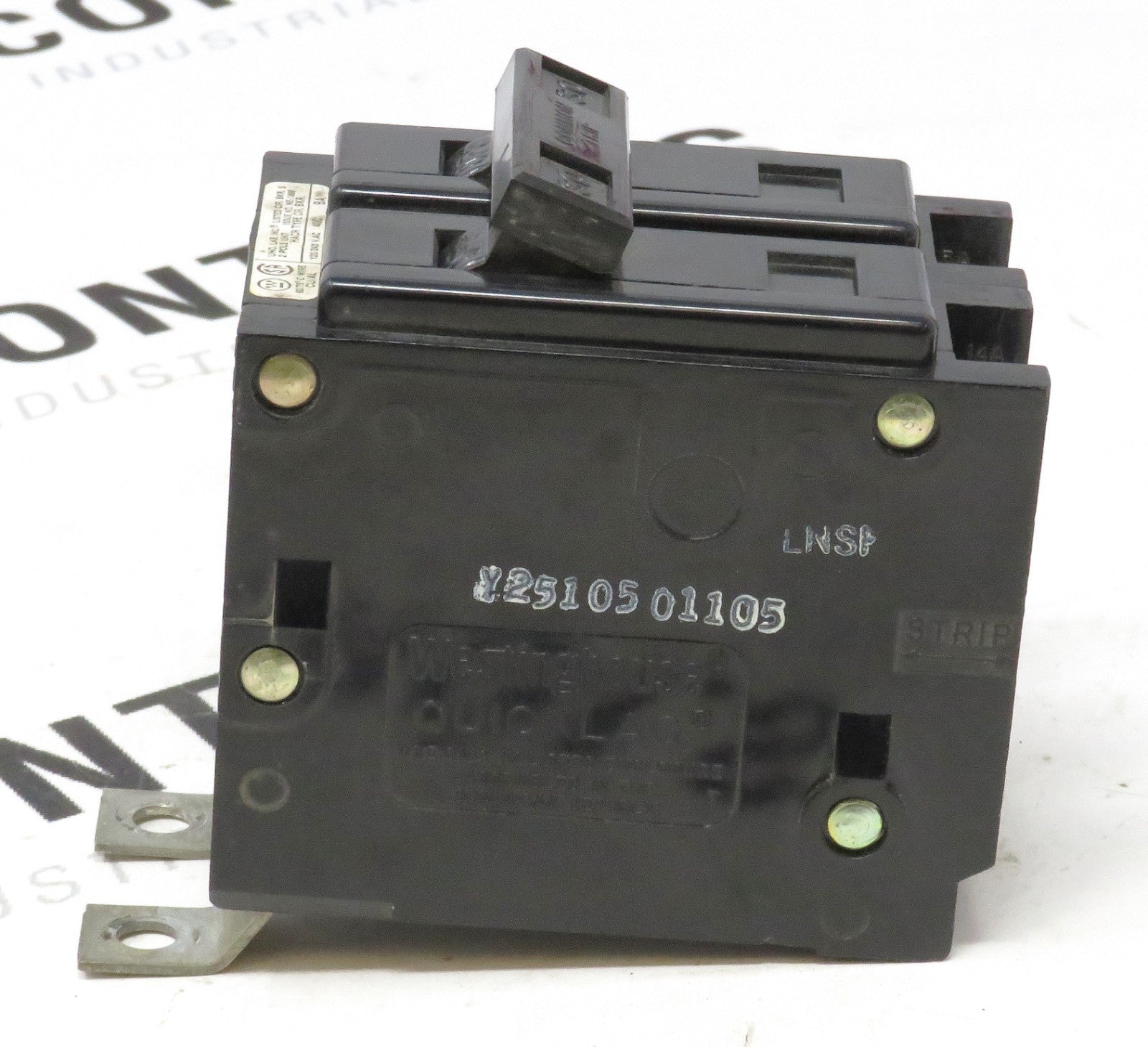 Eaton Westinghouse Quicklag BA2030 30A 2P Circuit Breaker 120/240VAC2