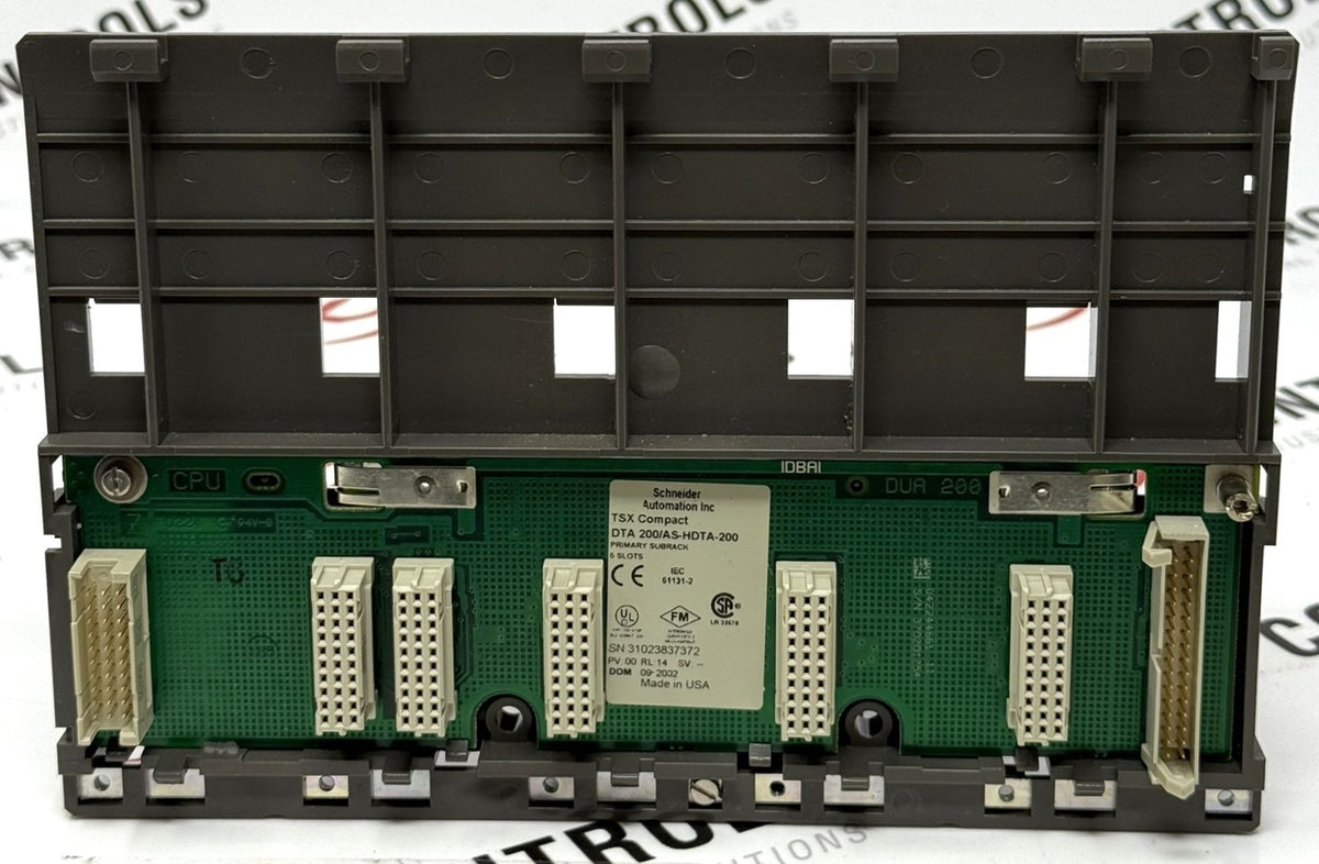 Schneider Automation AS-HDTA-200 Modicon TSX Compact 5-Slot PLC Backplane0