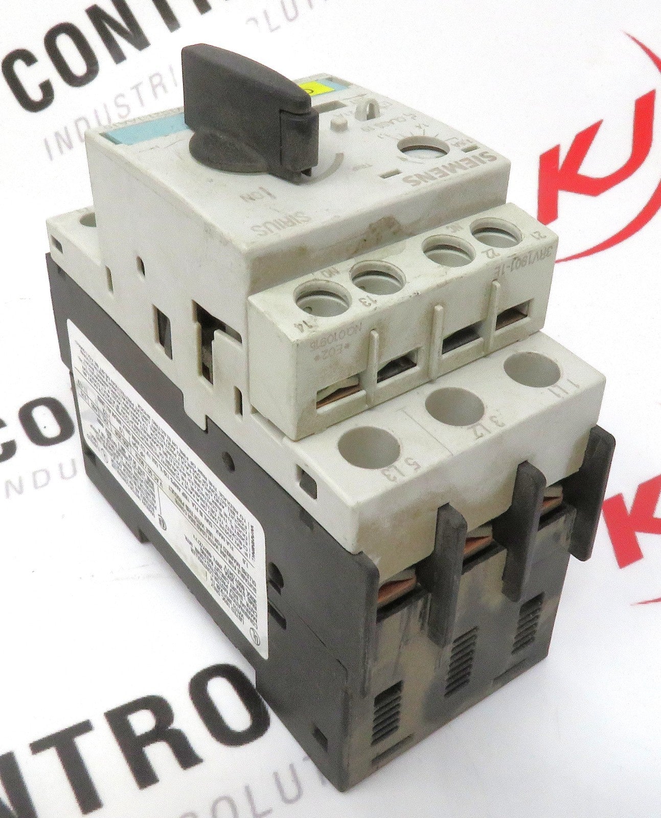 Siemens 3RV1021-1AA10 SIRIUS Motor Protection Circuit Breaker 1.1–1.6A1