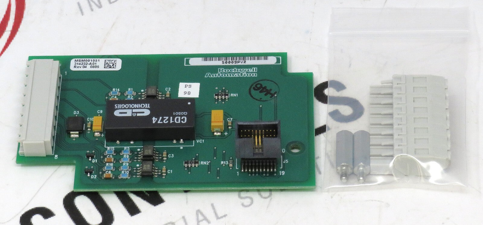 Allen-Bradley 314232-A01 PowerFlex 700 Encoder Interface Board 24VDC 20-Pin2
