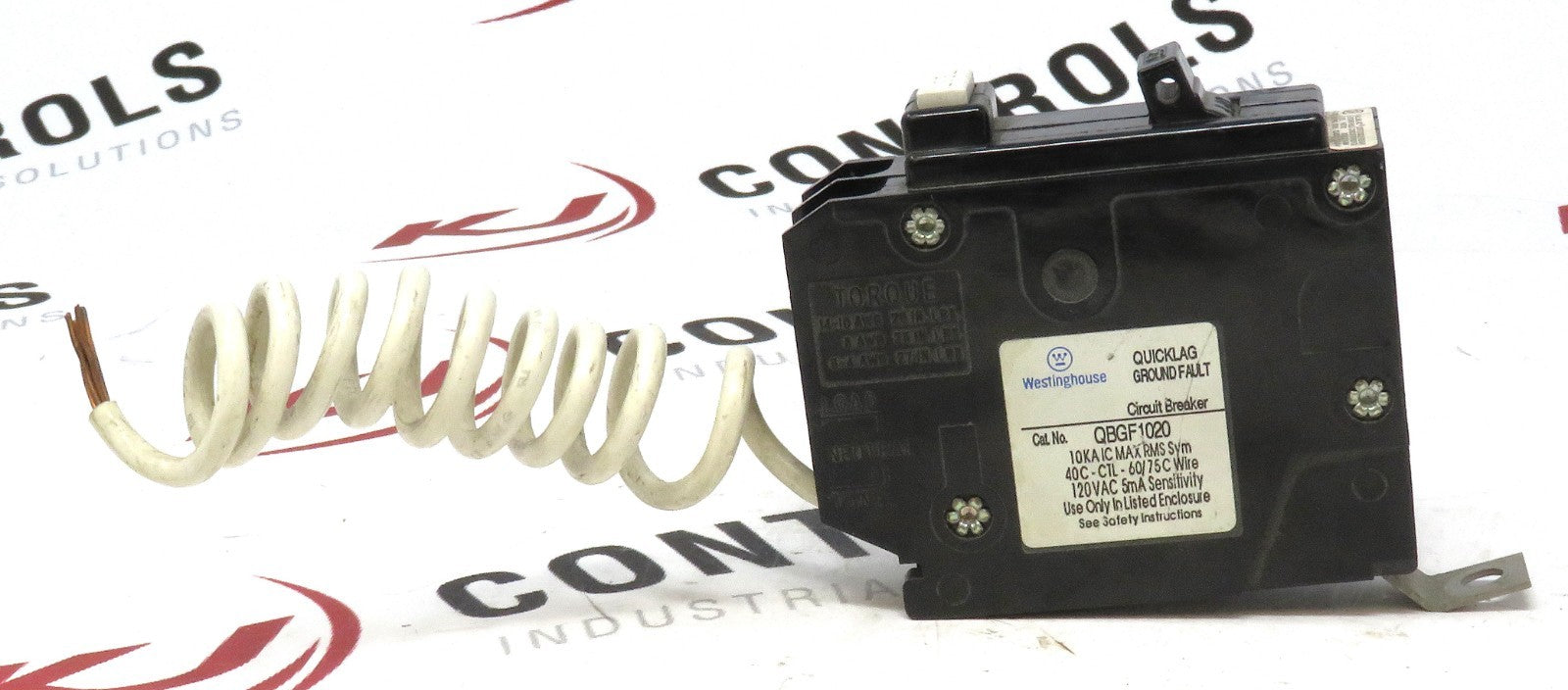 Eaton Westinghouse QBGF1020 1P 20A 120V Quicklag Ground Fault Breaker0