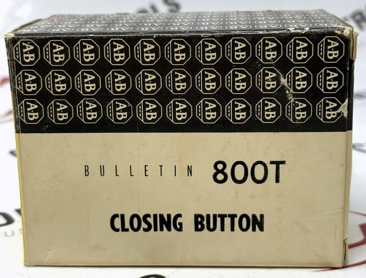Allen-Bradley 800T-N1 30mm Grey Closing Button (Box of 10)3