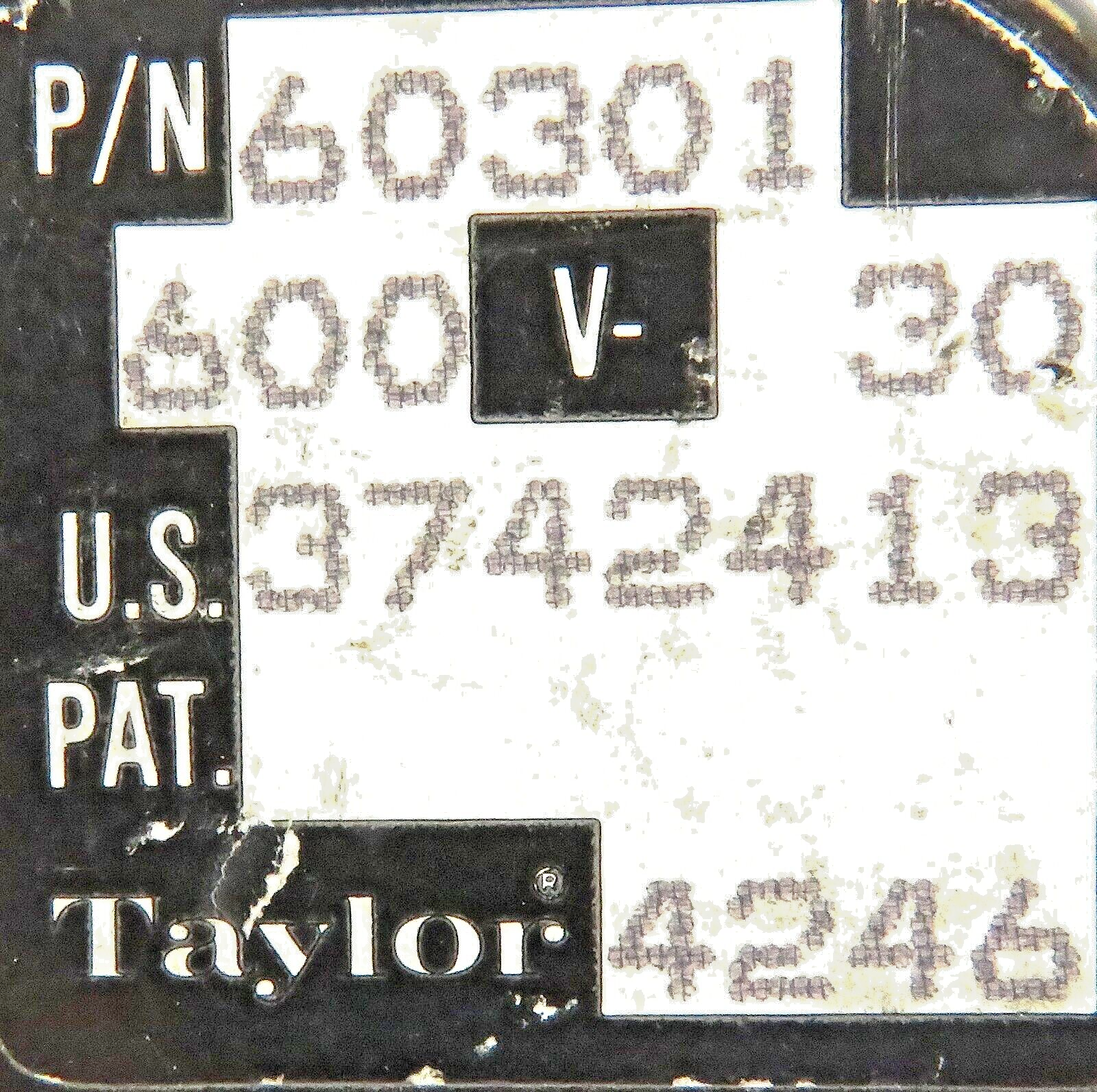 Taylor Fuse 60301 1-Pole 30A 600V Fuse Block Holder