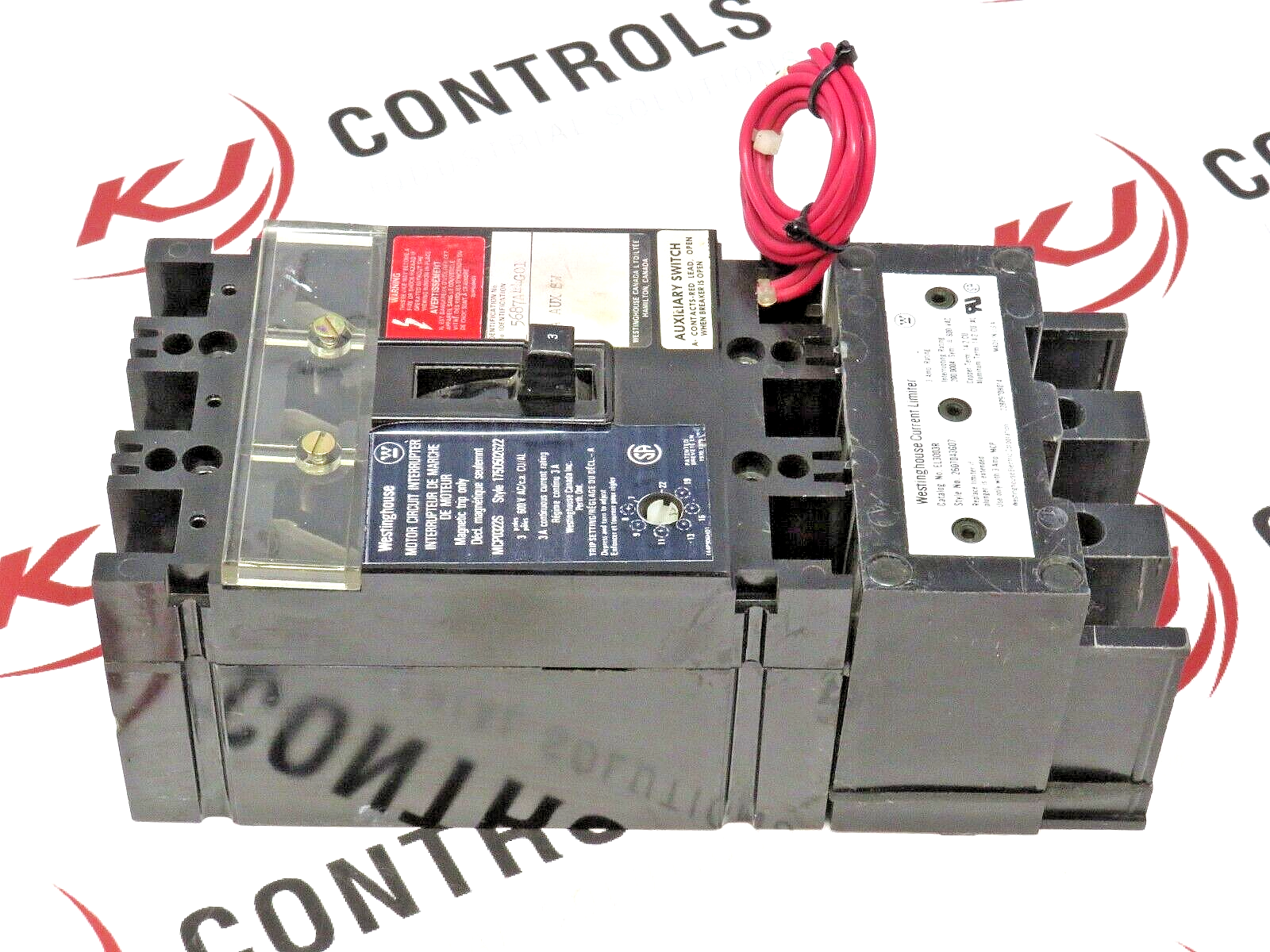 Westinghouse MCP0322S Motor Circuit Protector with EL3003R Current Limiter