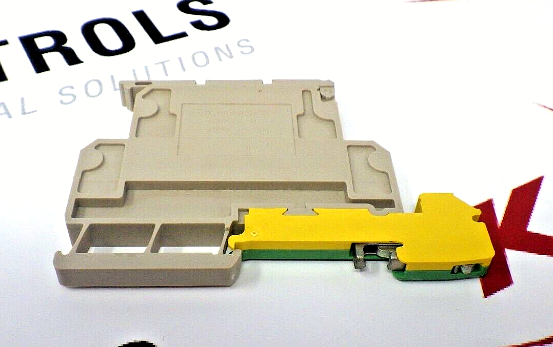 Weidmüller KDKS1PE Fuse Terminal Block, 6.3 A, 500 V (Lot of 4)