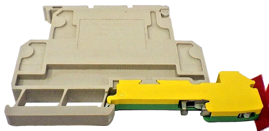 Weidmüller KDKS1PE Fuse Terminal Block, 6.3 A, 500 V (Lot of 4)