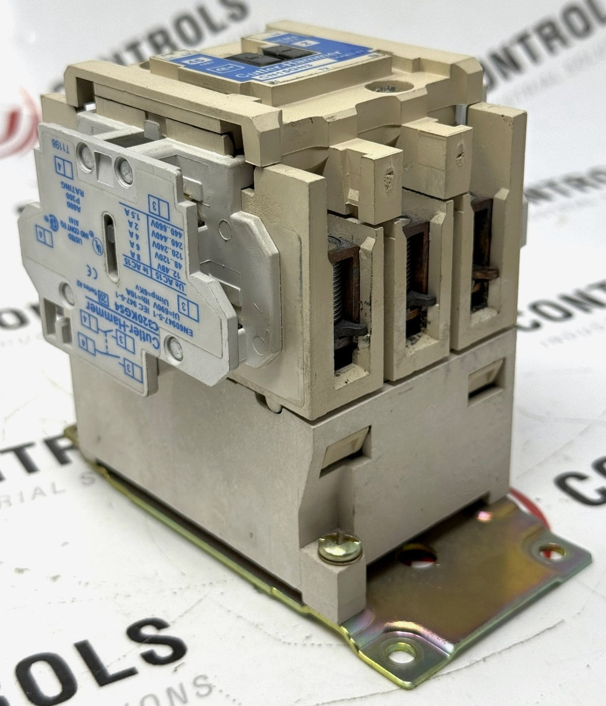Cutler-Hammer CN15GN3 Size 2 3-Pole 45A Contactor 120VAC Coil2