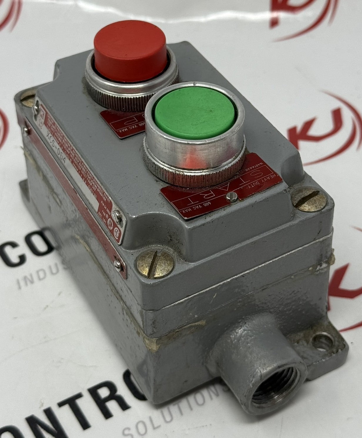 Killark XCS-OB4 Hazardous Location Start Stop Pushbutton Station1