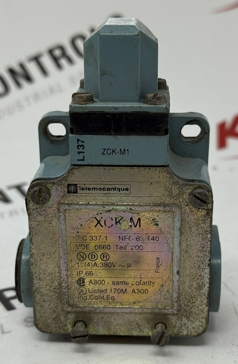 Telemecanique XCK-M Industrial Limit Switch ZCK-M1 Head0