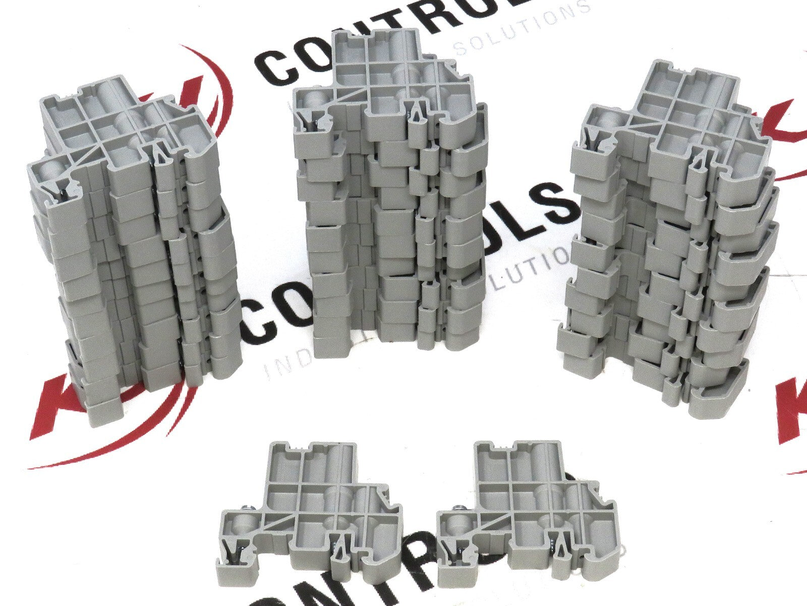 Phoenix Contact E/UK 1 End Clamp Terminal Block 10mm Grey 3-Level - Lot of 322