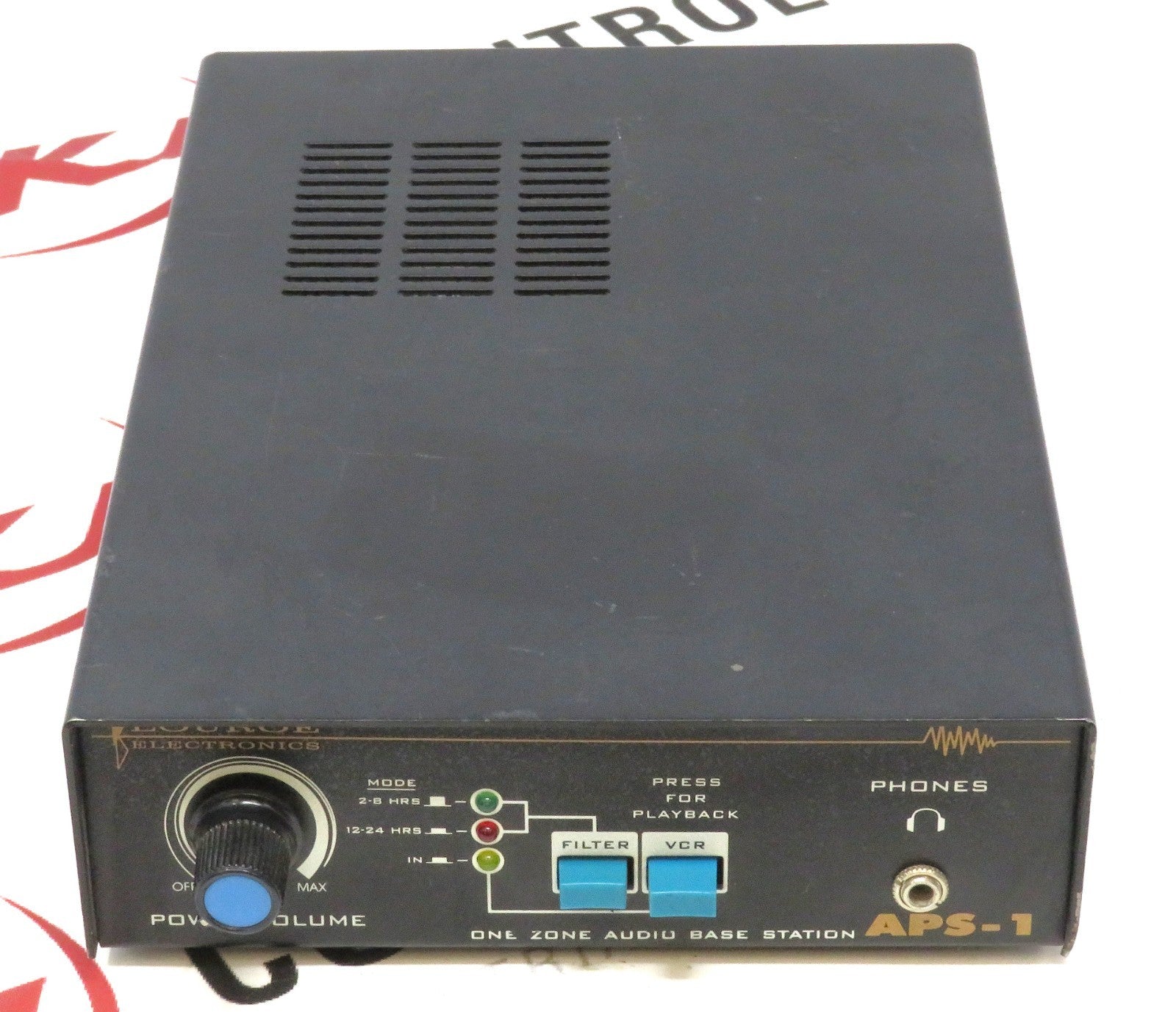 Louroe Electronics APS-1 One Zone Audio Base Station with Power Adapter1