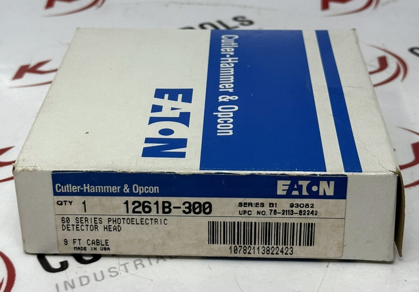 Eaton Cutler-Hammer Opcon 1261B-100 Photoelectric Detector 9ft0